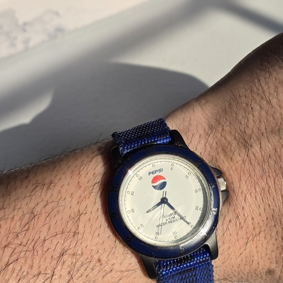 Pepsi Men's Blue Buckle Band Analog Watch - Picture 10 of 10